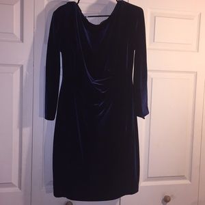 Ralph Lauren Velvet Dress